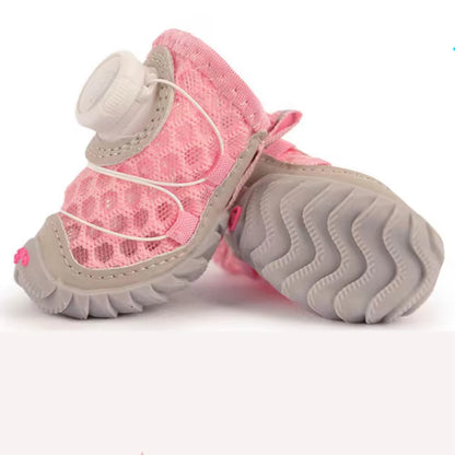Dog Mesh Shoes 4-Pack